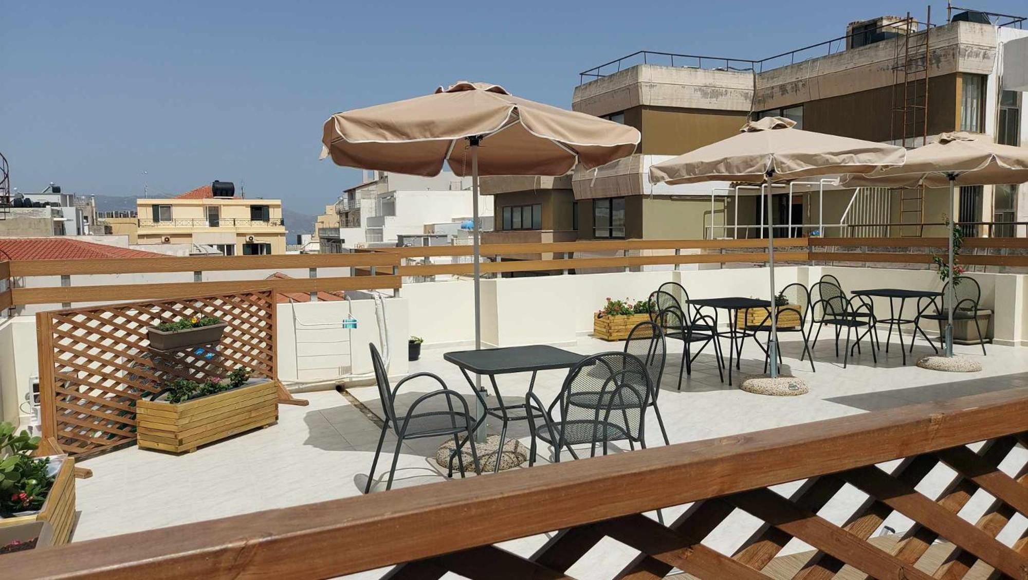 The Blue Apartment In The Heart Of Heraklion Extérieur photo